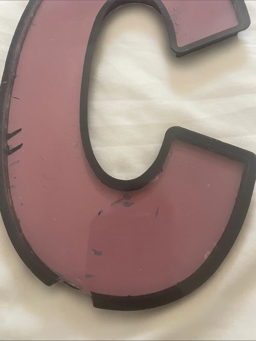Vintage Letter ‘C’ Authentic Sign Letter